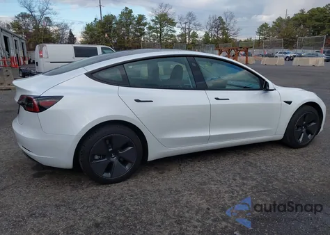 2023 Tesla Model 3 Rear-Wheel Drive from USA, damaged, VIN 5YJ3E1EA7PF595592